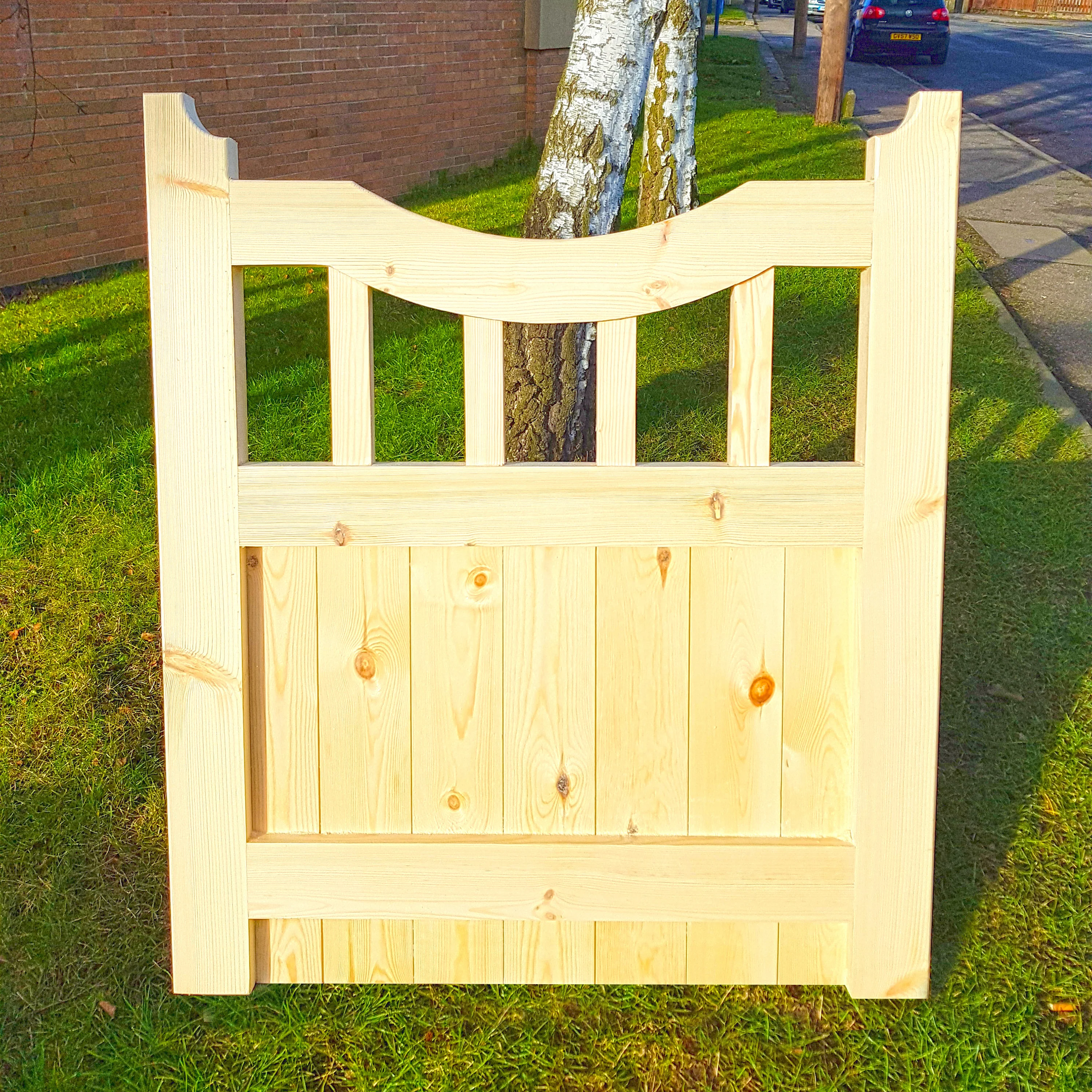 Wooden Garden Gate - Elmhirst Cottage Design - Image 3