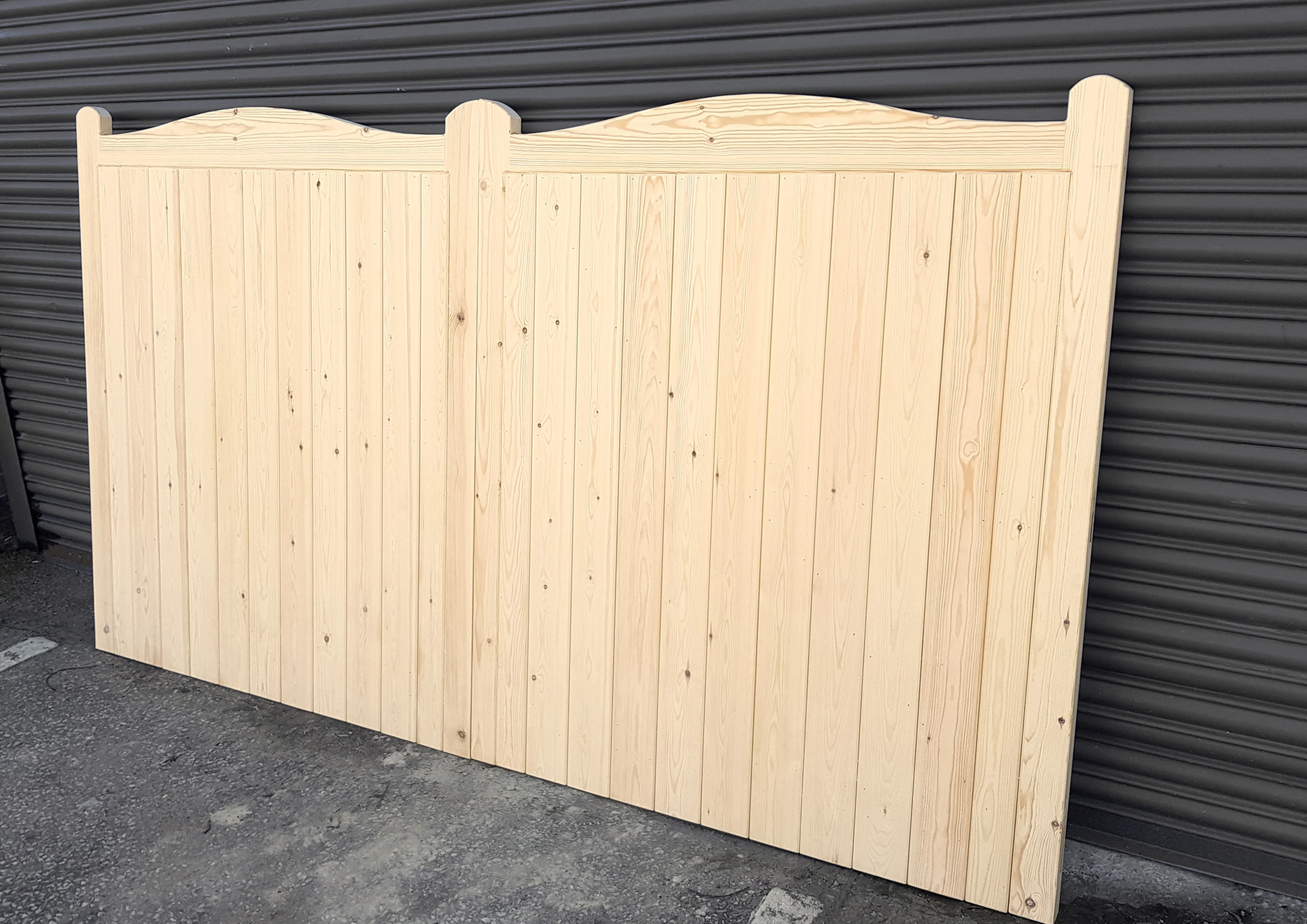 Wooden Garden Gate - Keresforth Driveway Design - Image 3