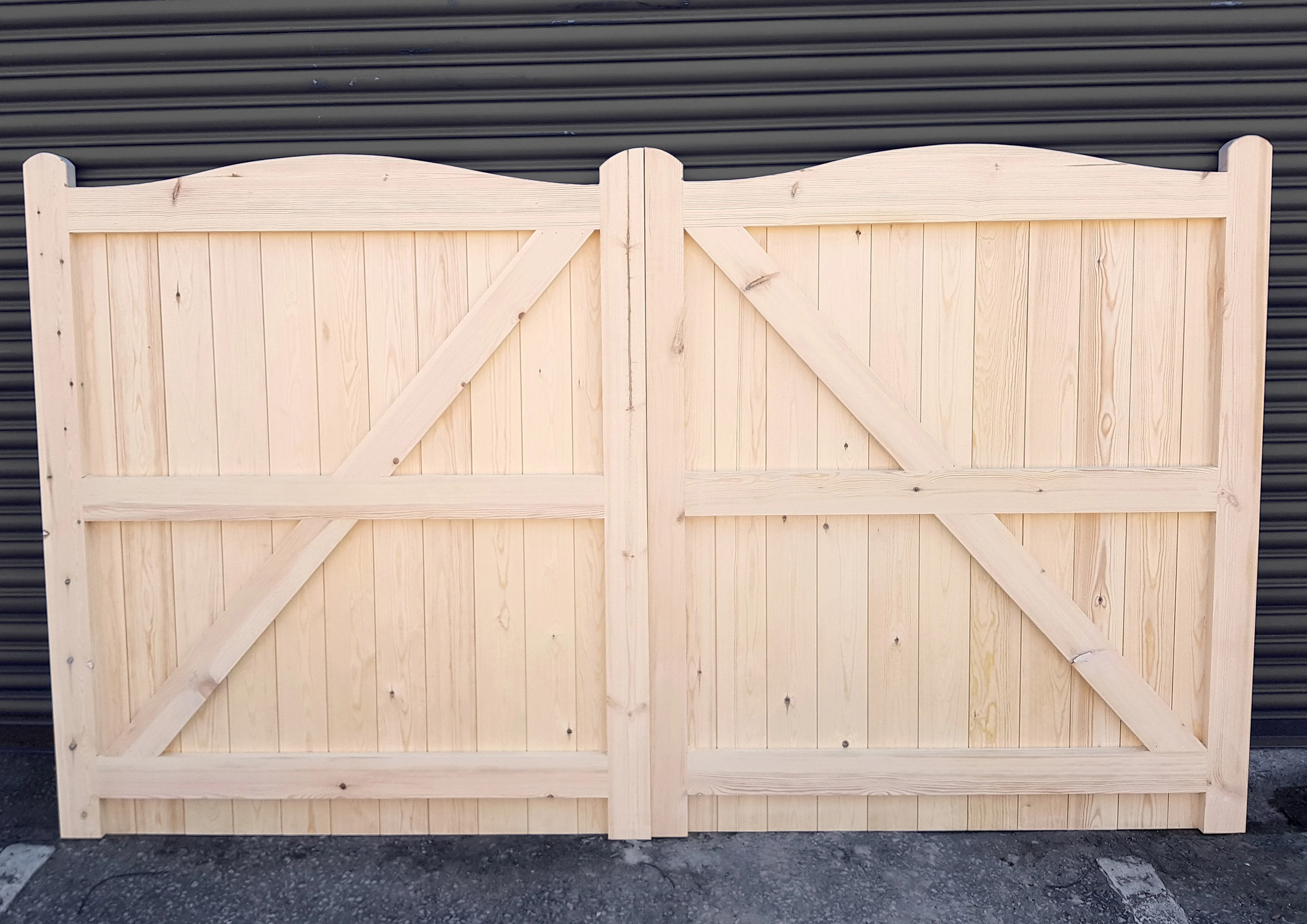 Wooden Garden Gate - Keresforth Driveway Design - Image 5
