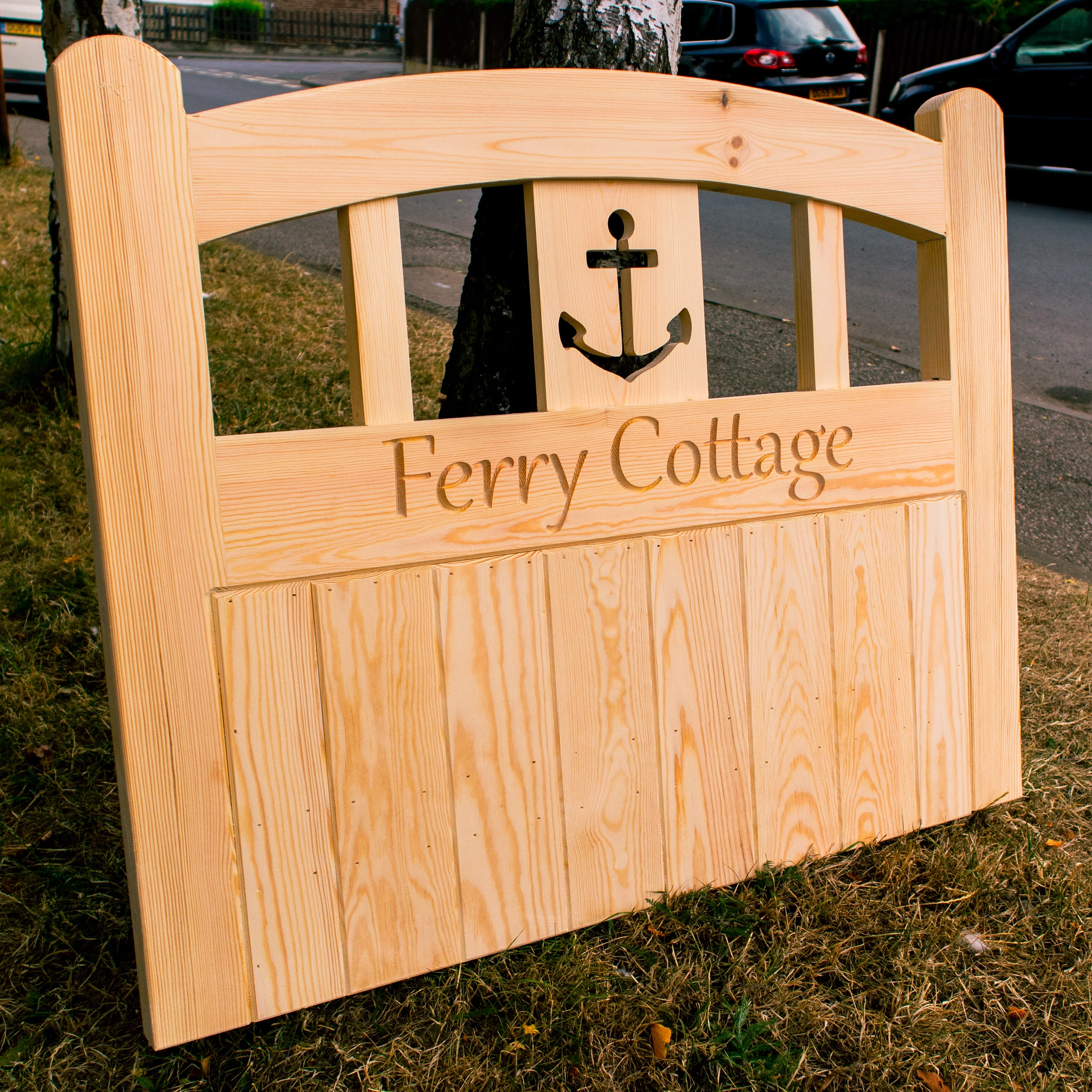 Wooden Garden Gate - Laxey Cottage Design - Image 3