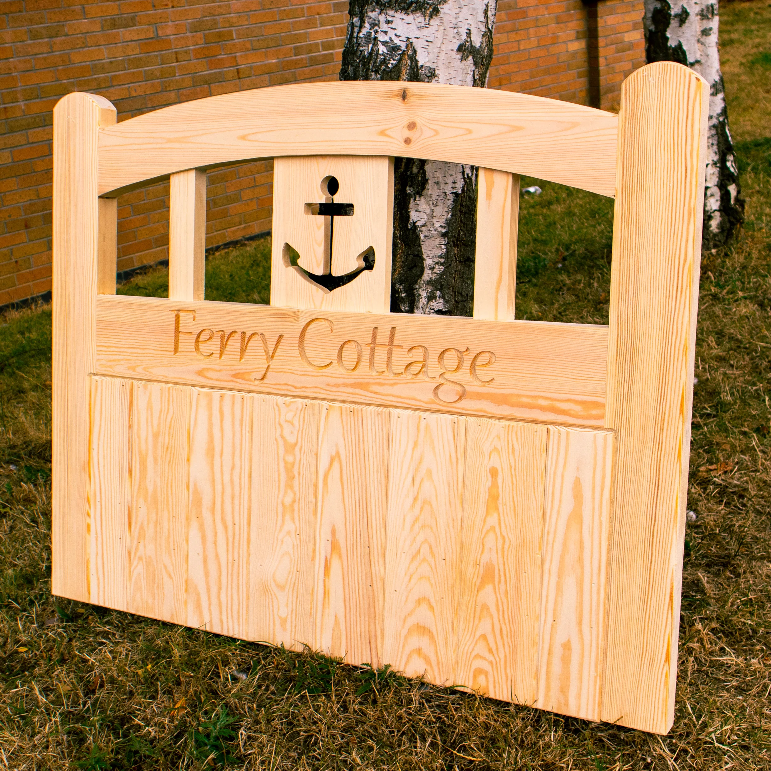 Wooden Garden Gate - Laxey Cottage Design - Image 4