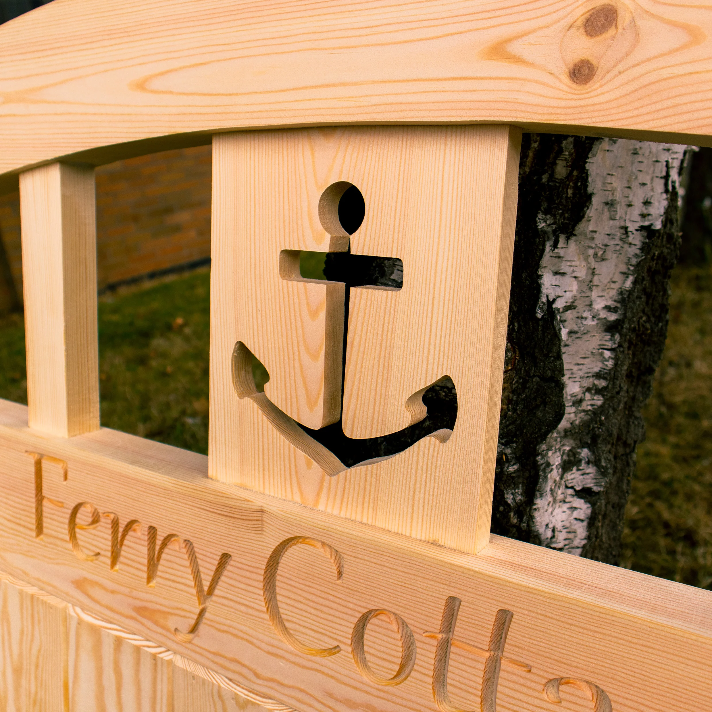 Wooden Garden Gate - Laxey Cottage Design - Image 5