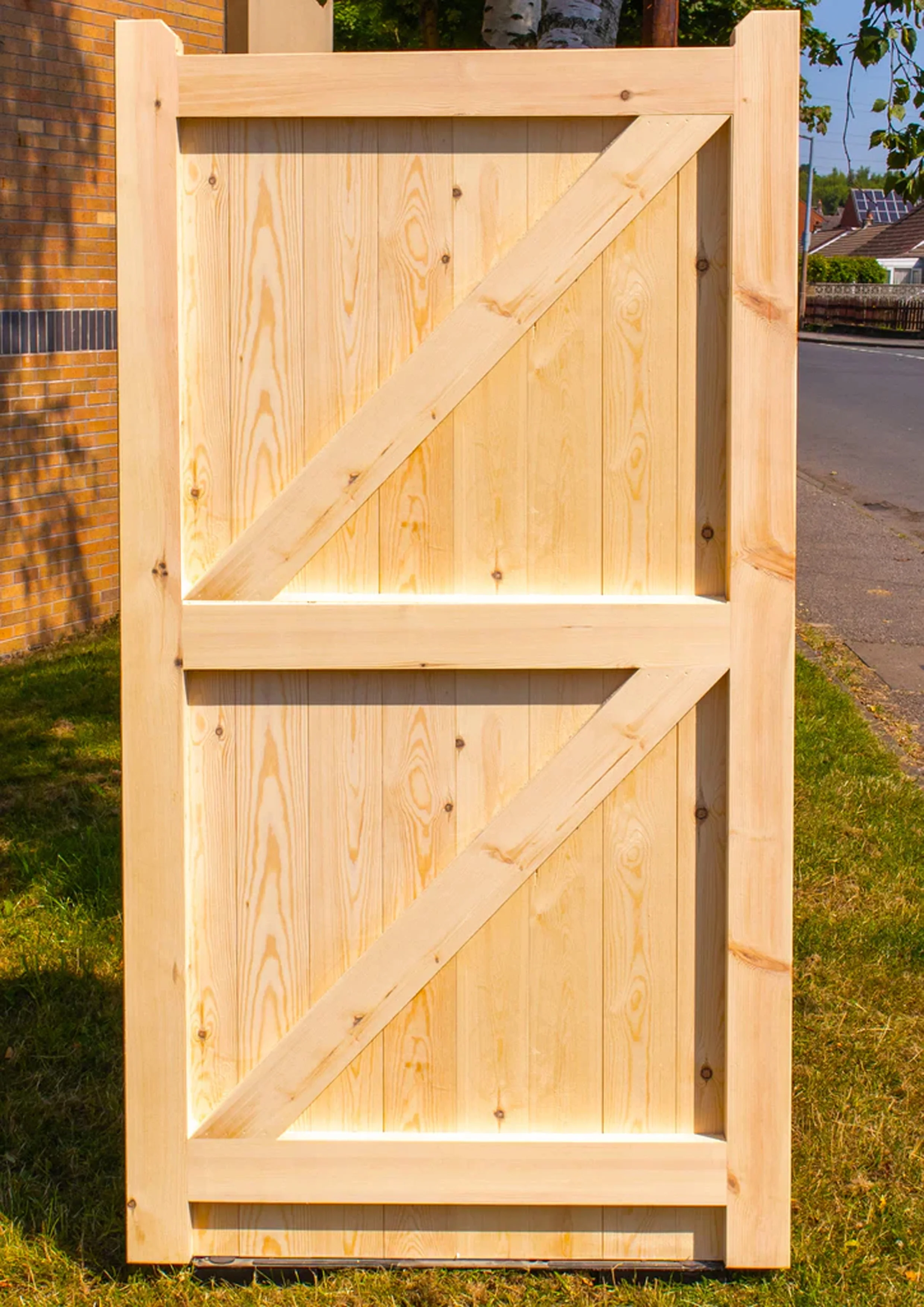 Wooden Garden Gate - Quality Side Design - Image 5