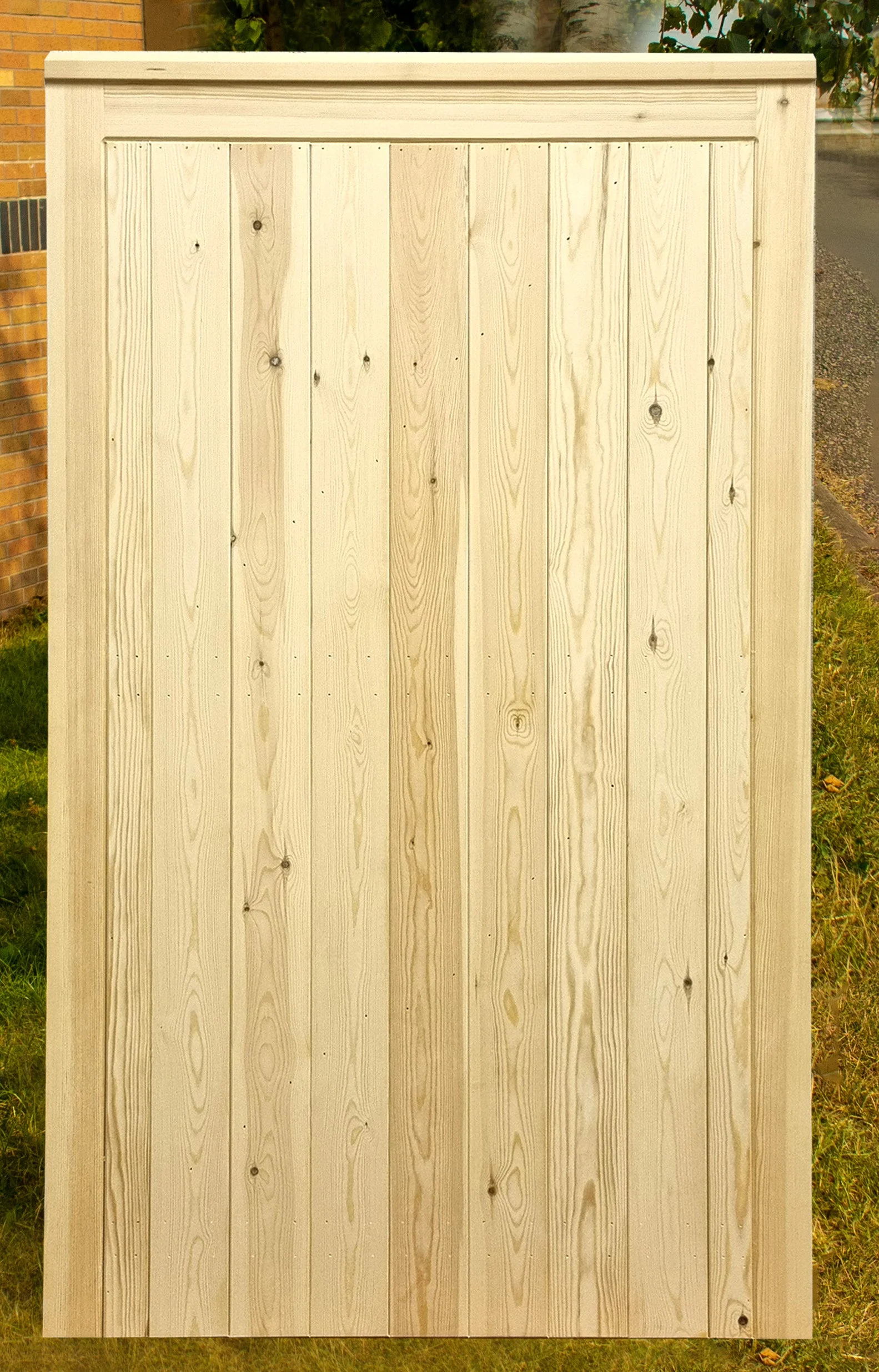 Wooden Garden Gate - Silkstone Side Design