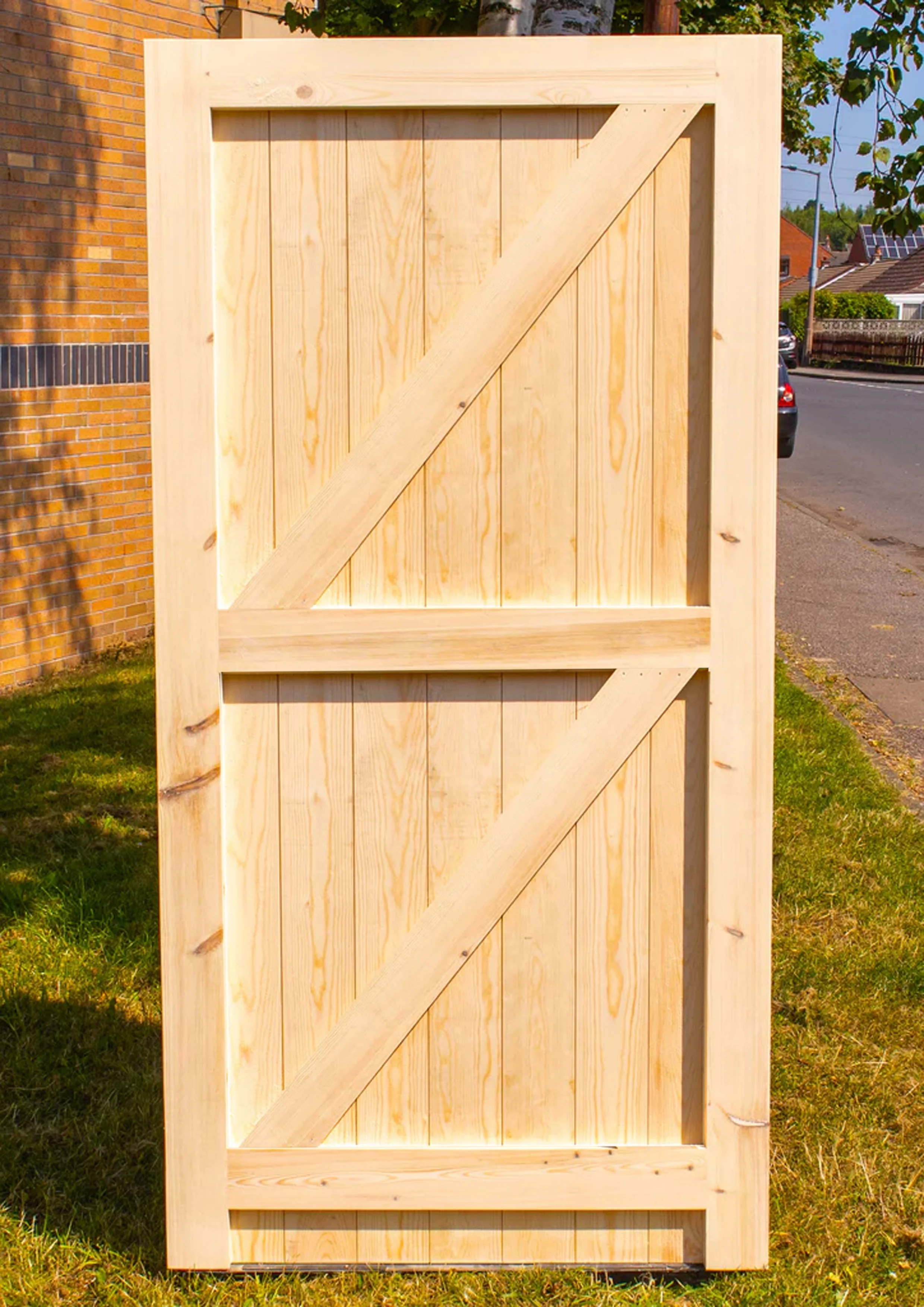 Wooden Garden Gate - Silkstone Side Design - Image 5