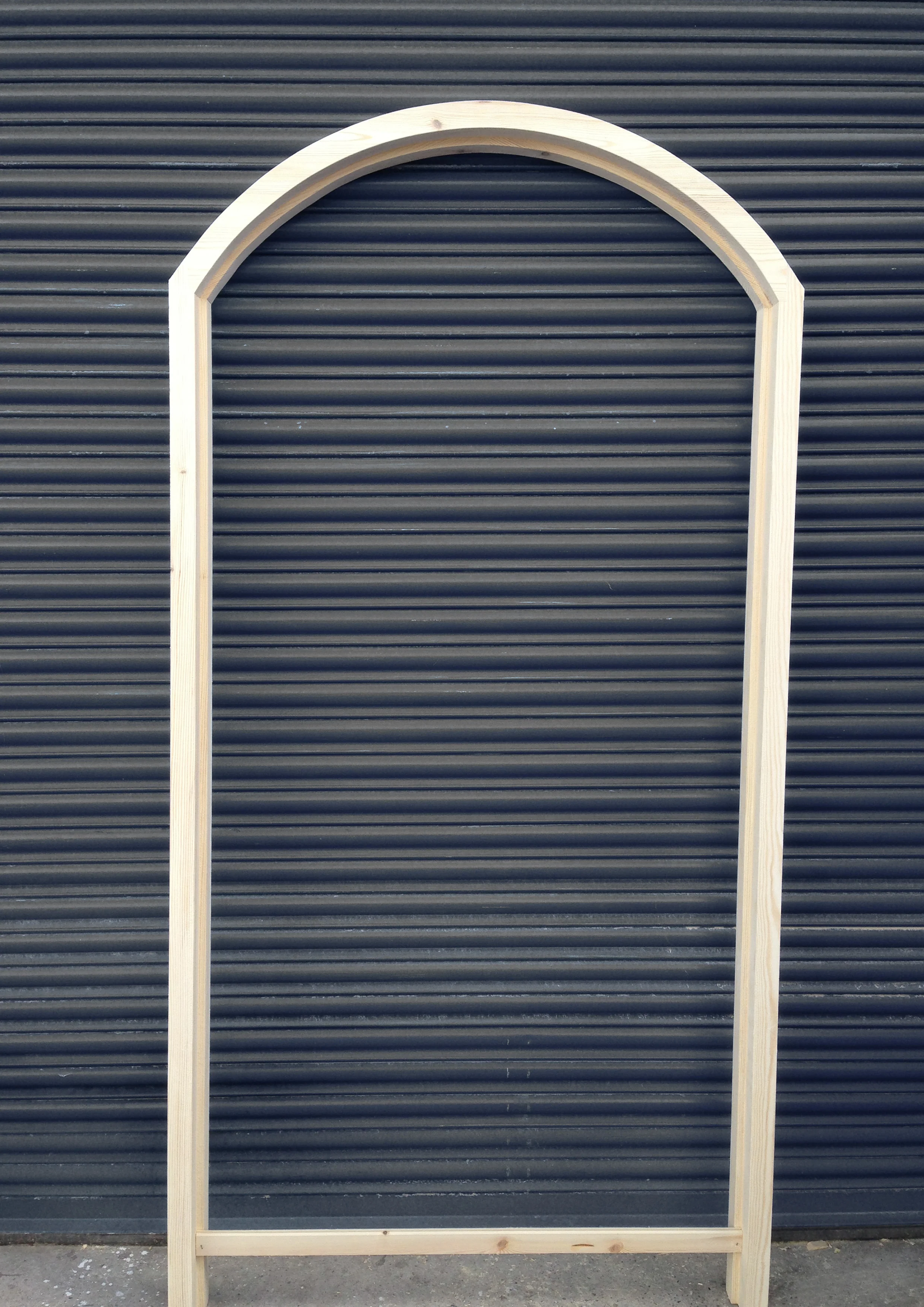Wooden Garden Gate - Wentworth Side Design With Frame - Image 4